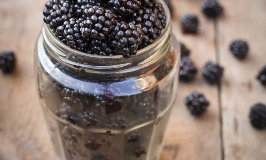 Рецепт компота из ежевики на зиму