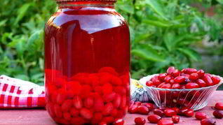 Компот из кизила на зиму