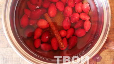 компот из кизила