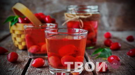 компот из кизила