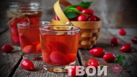 компот из кизила