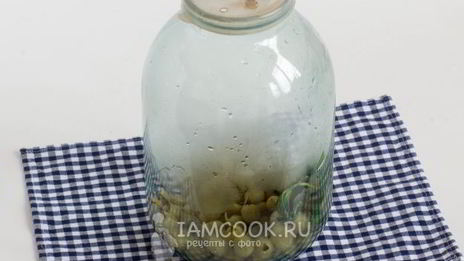 компот из крыжовника с мятой