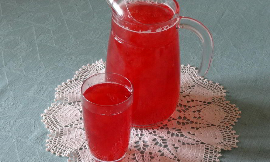 Рецепт компота из малины и яблок