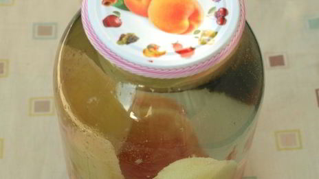 компот из персиков на зиму