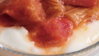 Компот из ревеня с апельсином