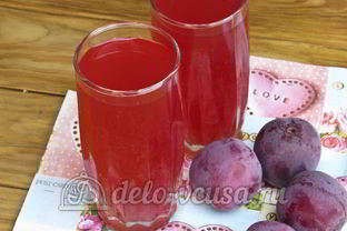 Компот из слив