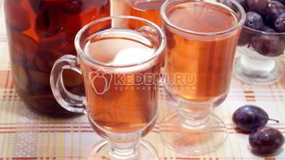 Компот из сливы на зиму