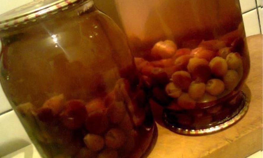 Рецепт компота из винограда