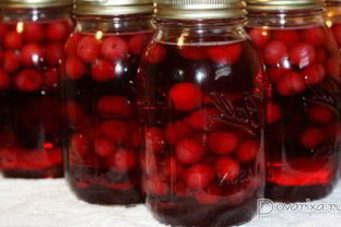 Компот из вишни на зиму