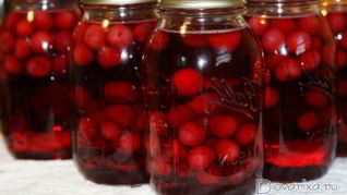 Компот из вишни на зиму