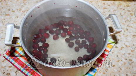 компот из вишни