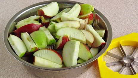 компот из яблок и кизила