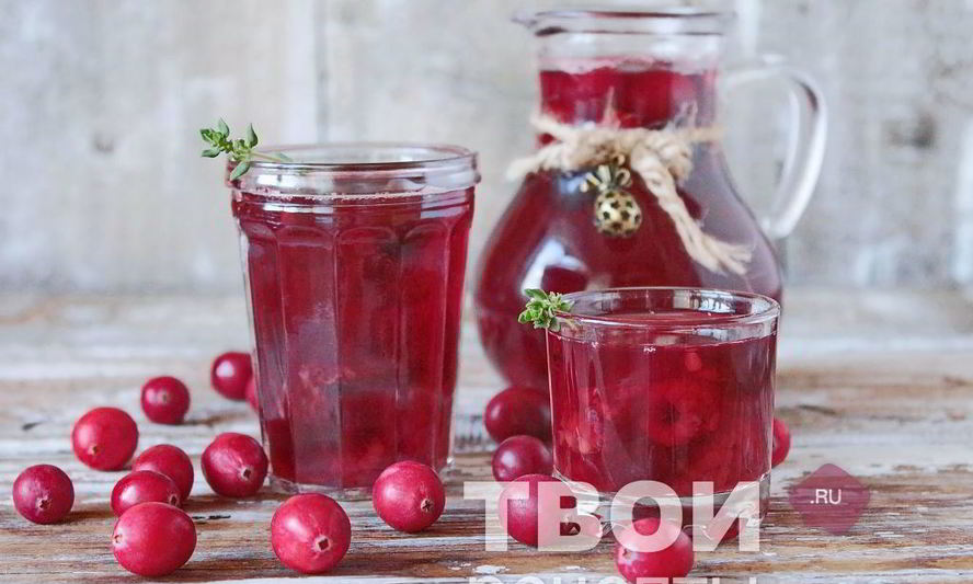 Рецепт компота из ягод