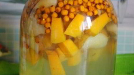 компот краски осени на зиму