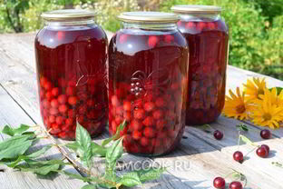 Концентрированный компот из вишни на зиму