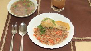 Куриные голени под сырной корочкой