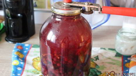 виноградный компот на зиму