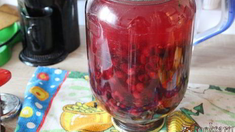 виноградный компот на зиму