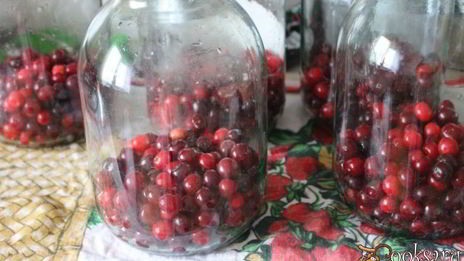 вишневый компот на зиму