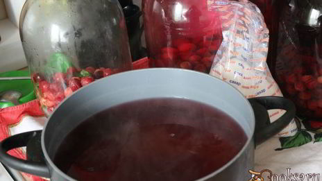 вишневый компот на зиму