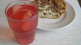 Яблочный компот