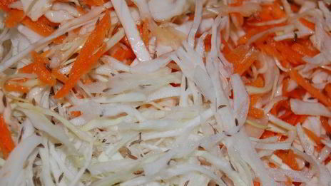 квашеная капуста с тмином