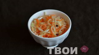 Быстрая маринованная капуста