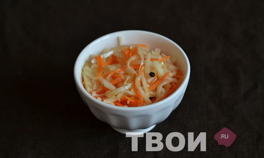 Рецепт быстрой маринованной капусты