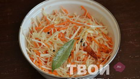 быстрая маринованная капуста