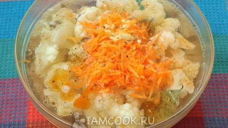 быстрая маринованная цветная капуста