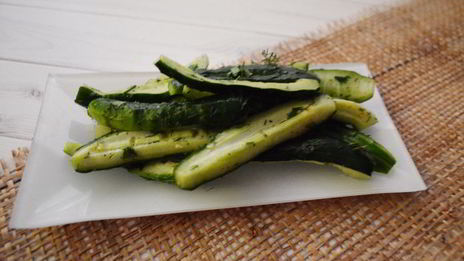 быстрые маринованные огурцы