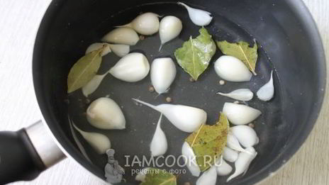 чеснок маринованный на зиму