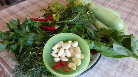 кабачки маринованые