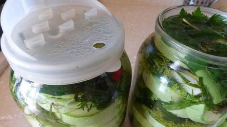 кабачки маринованые