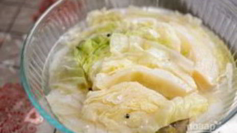 капуста маринованная домашняя