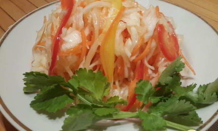 Рецепт капусты маринованной с болгарским перцем