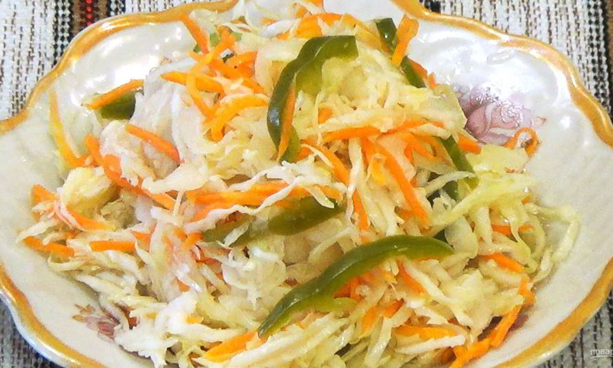 Рецепт капусты, маринованной зы сутки