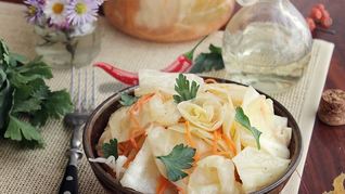Капуста провансаль кусочками