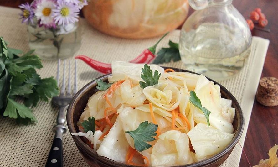 Рецепт капусты провансаль кусочками