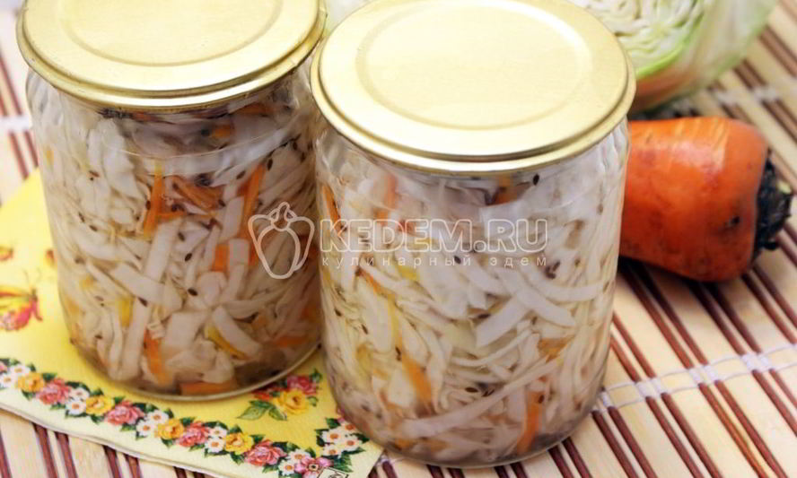 Рецепт маринованной капусты на зиму