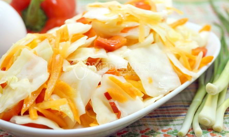 Рецепт маринованной капусты провансаль
