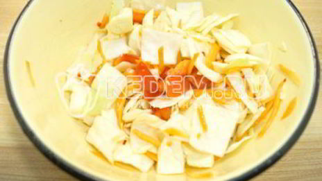 маринованная капуста провансаль