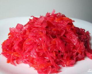 Маринованная капуста с болгарским перцем на зиму