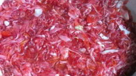 маринованная капуста с болгарским перцем на зиму