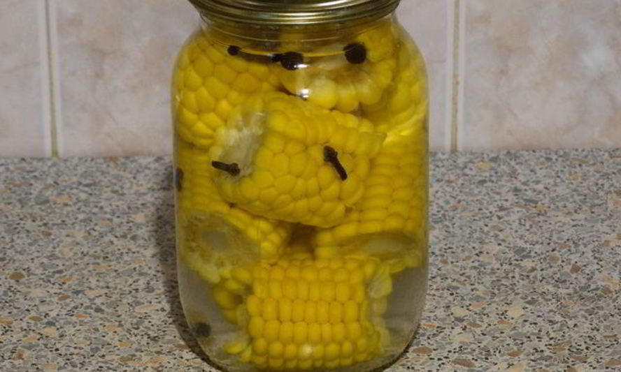 Рецепт маринованной кукурузы в початках