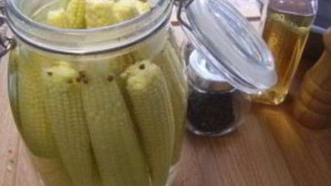 маринованная молодая кукуруза на зиму