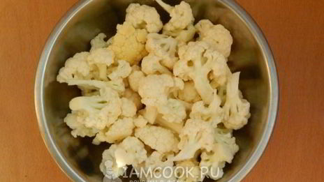 маринованная цветная капуста на зиму