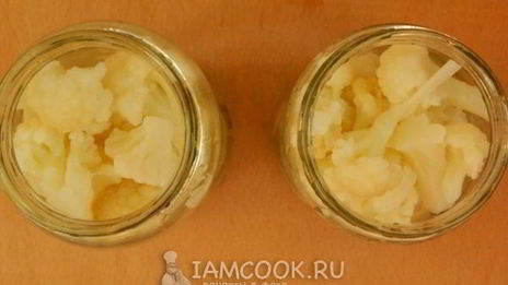 маринованная цветная капуста на зиму