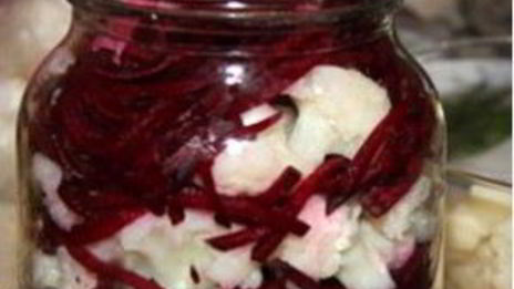 маринованная цветная капуста с корицей