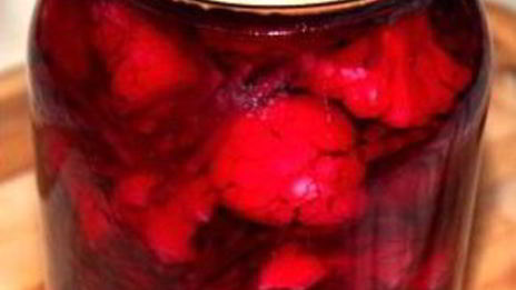 маринованная цветная капуста с корицей